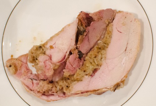 turducken slice