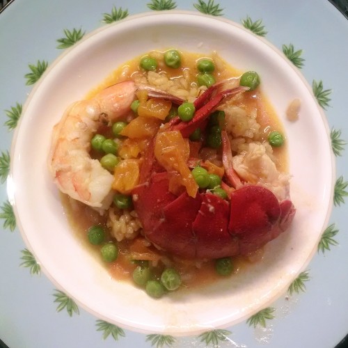 Lobster Paella