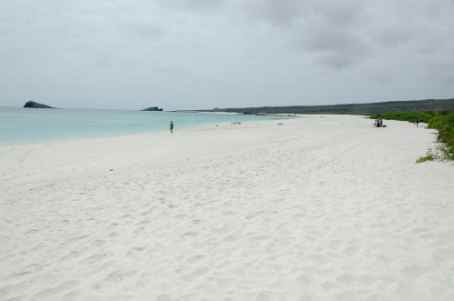 White sand!